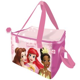   Hercegnők Pink thermo uzsonnás táska, hűtőtáska 22,5 cm