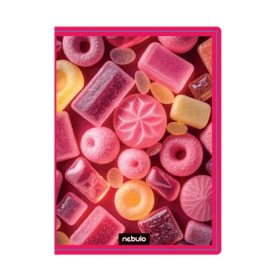   Candy füzetbox A/5, hullámkarton, gazdaságos kivitel, Nebulo