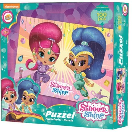 Shimmer és Shine puzzle 100 db, lányoknak