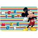 Mickey egér Stripy tányéralátét 43x28 cm