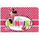 Minnie egér Polka Dots tányéralátét 43x28 cm