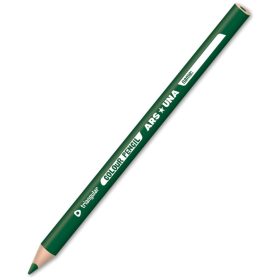 Színes ceruza, Ars Una, háromszög test, jumbo, zöld