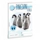 Cuki állatok tűzött füzet A/5, 32 lap vonalas 1.osztály (14-32), pingvin fióka