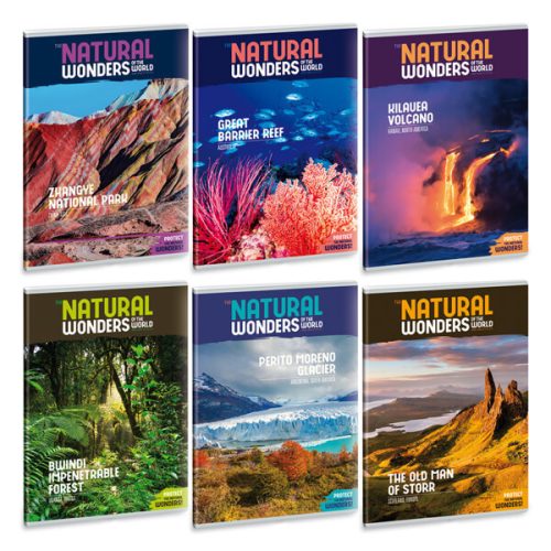 A természet csodái Natural Wonders füzet A/4, 40 lap sima, 1db