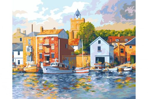 Festés számok szerint, Wivenhoe, Anglia, 40x50cm