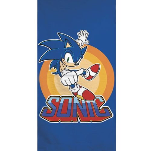Sonic a sündisznó fürdőlepedő, törölköző 70x140cm (Fast Dry)