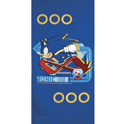 Sonic a sündisznó fürdőlepedő, törölköző 70x140cm (Fast Dry)