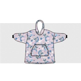   Lilo és Stitch Dreamy belebújós plüss polár takaró, poncsó 7-14 év