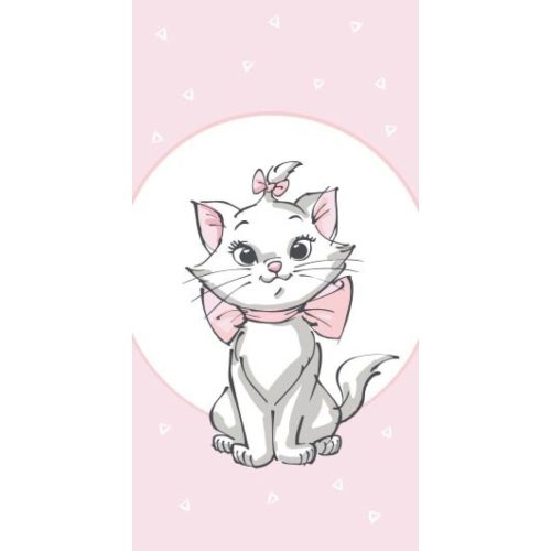 Marie cica Cute fürdőlepedő, törölköző 70x140cm