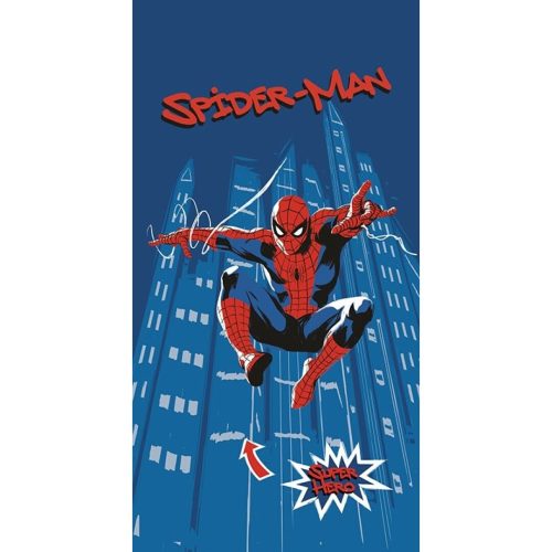 Pókember Hero fürdőlepedő, törölköző 70x140cm (Fast Dry)