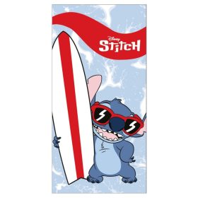   Lilo és Stitch, A csillagkutya Surf fürdőlepedő, strand törölköző 70x140cm (Fast Dry)