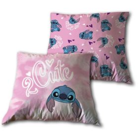  Lilo és Stitch, A csillagkutya Cute párna, díszpárna 40x40 cm Velúr