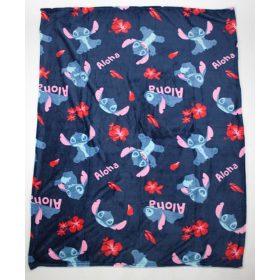 Lilo és Stitch Aloha flanel takaró 110x150cm