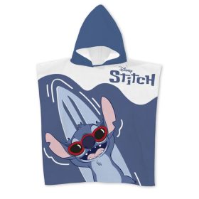   Lilo és Stitch Relax strand törölköző poncsó 55x110 cm (Fast Dry)