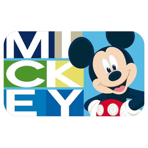 Mickey egér lábtörlő, fürdőszobai kilépő 40x70 cm