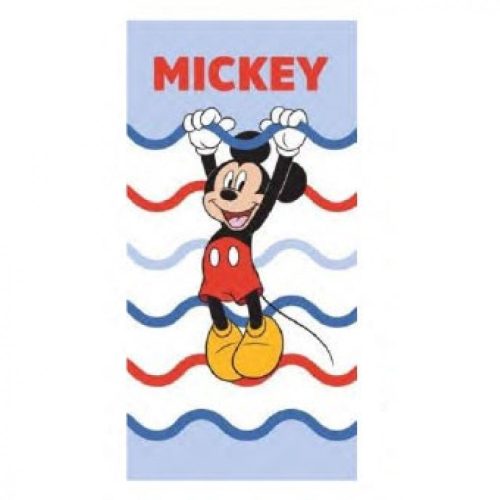 Mickey egér Wave fürdőlepedő, törölköző 70x140cm