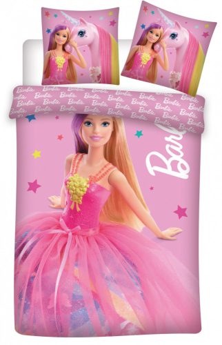 Barbie ovis ágynemű 100×135 cm, 40×60 cm