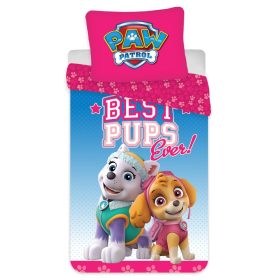   Mancs őrjárat ovis ágynemű, 100x135cm, Skye, Everest, Best Pups Ever!