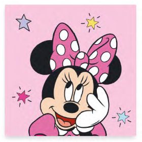   Minnie egér Star kéztörlő, arctörlő, törölköző 30x30cm