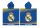Real Madrid Blue strand törölköző poncsó 55x110 cm