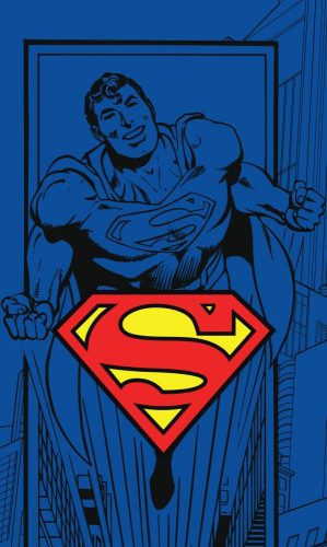 Superman kéztörlő törölköző 30x50 cm