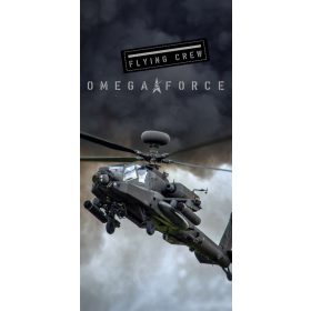 Helikopteres törölköző 70x140 cm, Apache