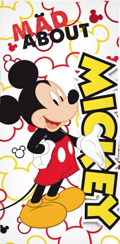 Mickey törölköző, strand törölköző 70x140 cm