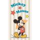 Mickey egér Star kéztörlő, arctörlő, törölköző 30x50 cm