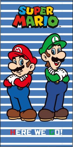 Super Mario Friends fürdőlepedő, törölköző 70x140cm