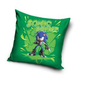 Sonic, a sündisznó Green párnahuzat 40x40 cm Velúr