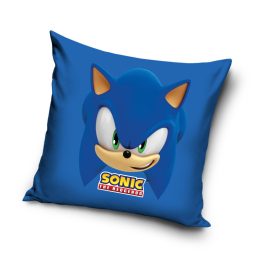 Sonic, a sündisznó Blue Blur párnahuzat 40x40 cm Velúr