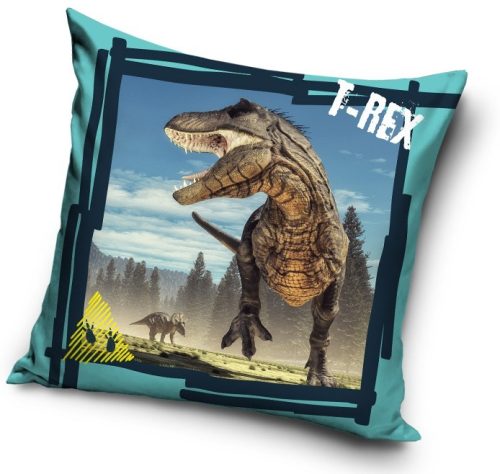 Dinoszaurusz párna 40x40 cm, T-Rex
