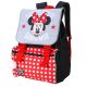 Minnie egér Grey iskolatáska, táska Pomponnal, 42 cm