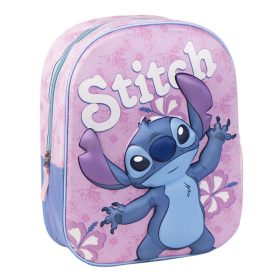   Lilo és Stitch, A csillagkutya Hibiscus 3D hátizsák, táska 31 cm