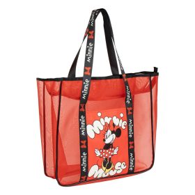 Minnie egér Red Premium átlátszó strandtáska 62 cm