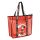 Minnie egér Red Premium átlátszó strandtáska 62 cm