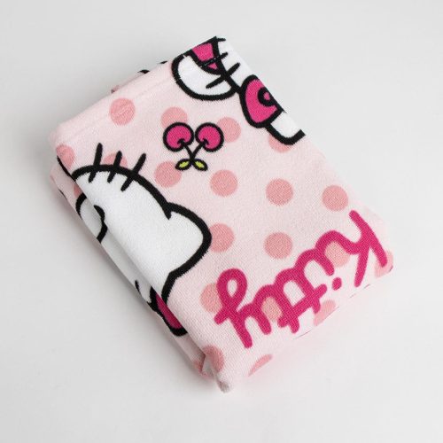Hello Kitty Cherry strand törölköző poncsó 50x115 cm (Fast Dry)