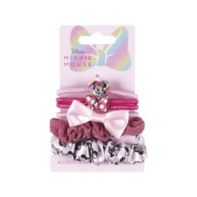 Minnie egér Rainbow hajgumi szett 6 db-os