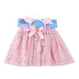   Peppa malac Gold gyerek szoknya és hajpánt szett 3 - 8 év / 98 - 128 cm
