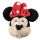 Minnie egér Glam plüss kulcstartó 10 cm
