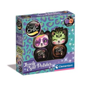   Crazy Chic Lovely Leopard csillámos körömlakk szett Clementoni