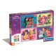 Hercegnők Whimsical 4 az 1-ben puzzle Clementoni