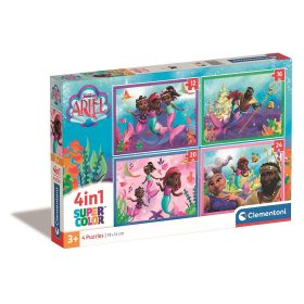 Hercegnők Junior Ariel 4 az 1-ben puzzle Clementoni