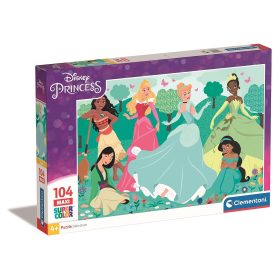 Hercegnők Outside 104 db-os maxi puzzle Clementoni