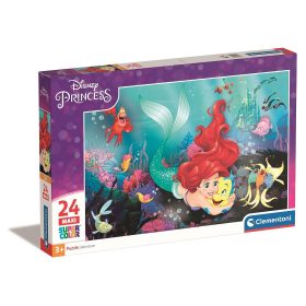 Hercegnők Ariel 24 db-os maxi puzzle Clementoni
