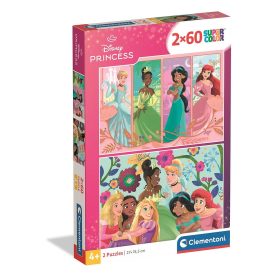 Hercegnők Garden Party 2x60 db-os puzzle Clementoni