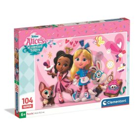   Alice Csodaország cukrászdája Fergie 104 db-os puzzle Clementoni