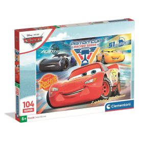 Verdák Piston Cup 104 db-os puzzle Clementoni