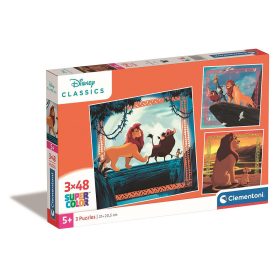   Az Oroszlánkirály Circle of Life 3x48 db-os puzzle Clementoni