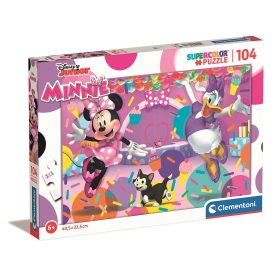 Minnie egér Confetti Party 104 db-os puzzle Clementoni
